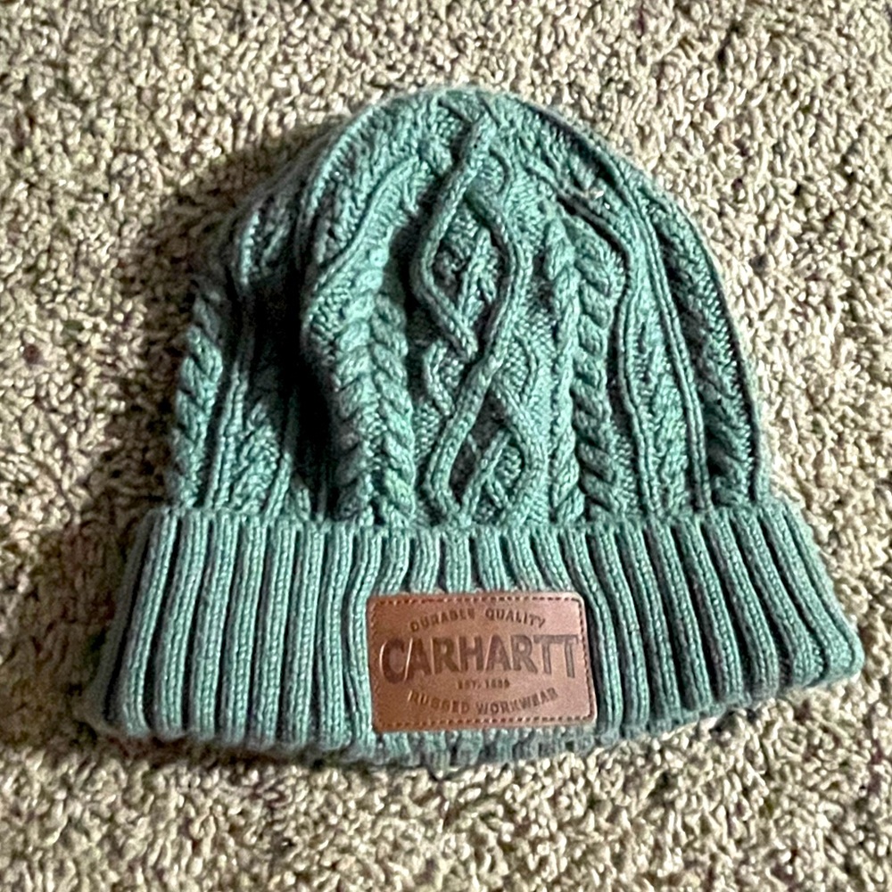 Teal Womens Carhartt Beanie